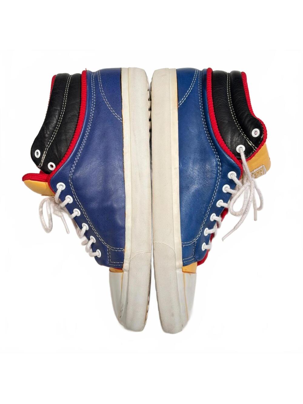 Rare 90's Reebok BOKS Classic Color Block High Top Sneakers Skater Retro Vintage - Picture 8 of 16